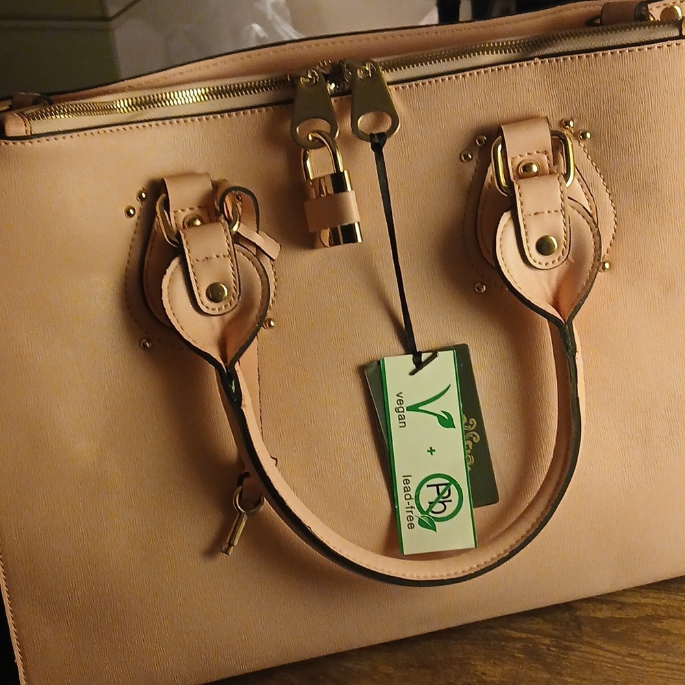 Elegant Pink Shoulder Bag